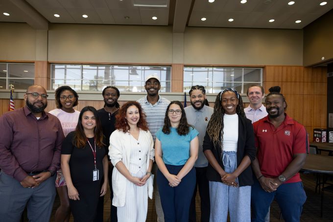 Group of Bridge to Faculty scholars