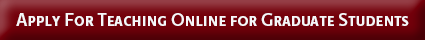 Teaching Online for Graduate Students Button
