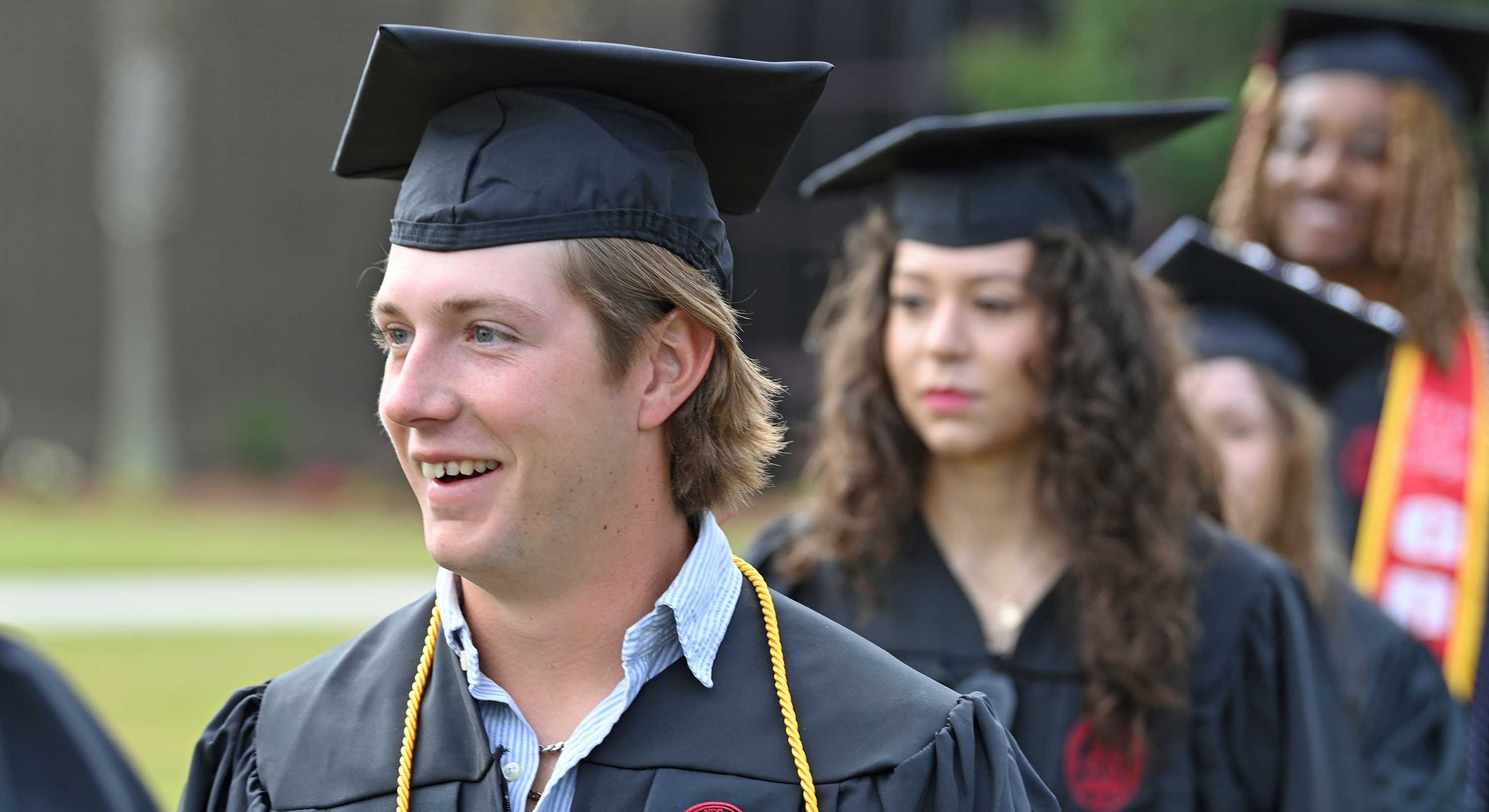 Students Received Diploma in Commencement.