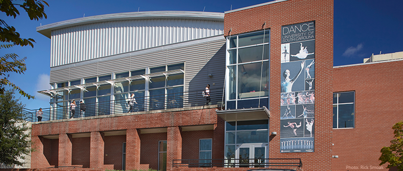 The Band and Dance Building contains our dance studios, offices and classrooms.