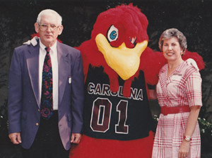 Harvey Allen, his wife, Judy and Cocky.