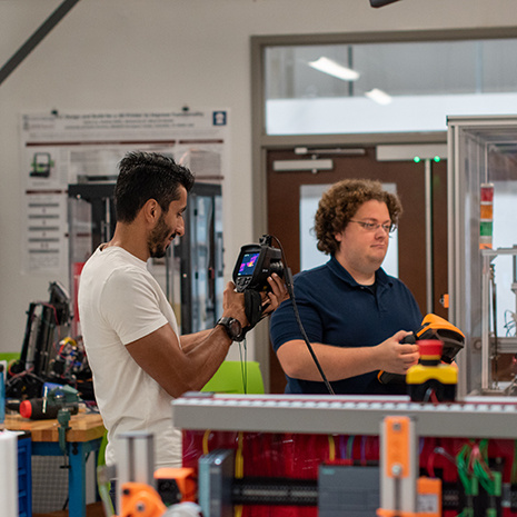 De Backer and Baranzuchy work in the McNair Center