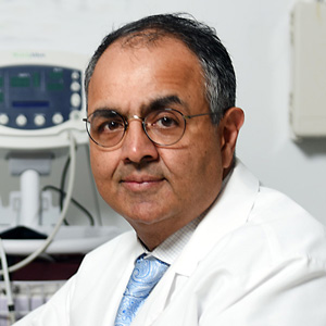 Rohit Talwani at his desk