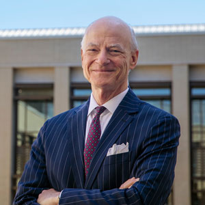 Portrait of William C. Hubbard, dean of the School of Law.